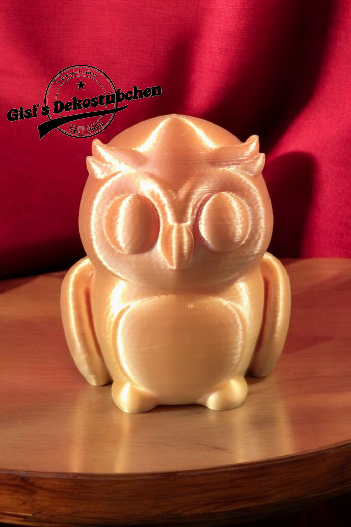 3D Gedrucktes Fidget Spielzeug Baby Eule