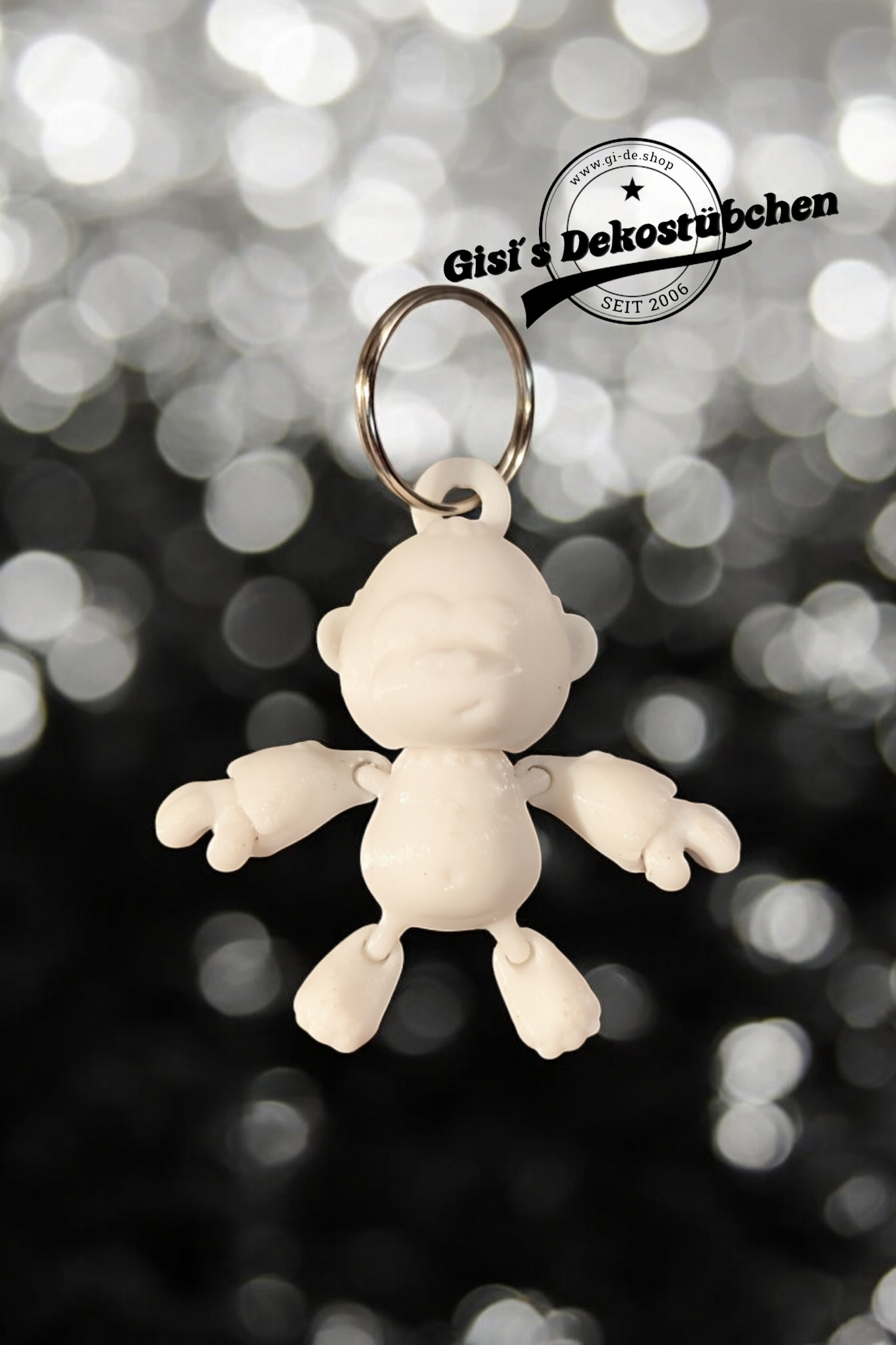 3D Gorilla Schlüsselanhänger