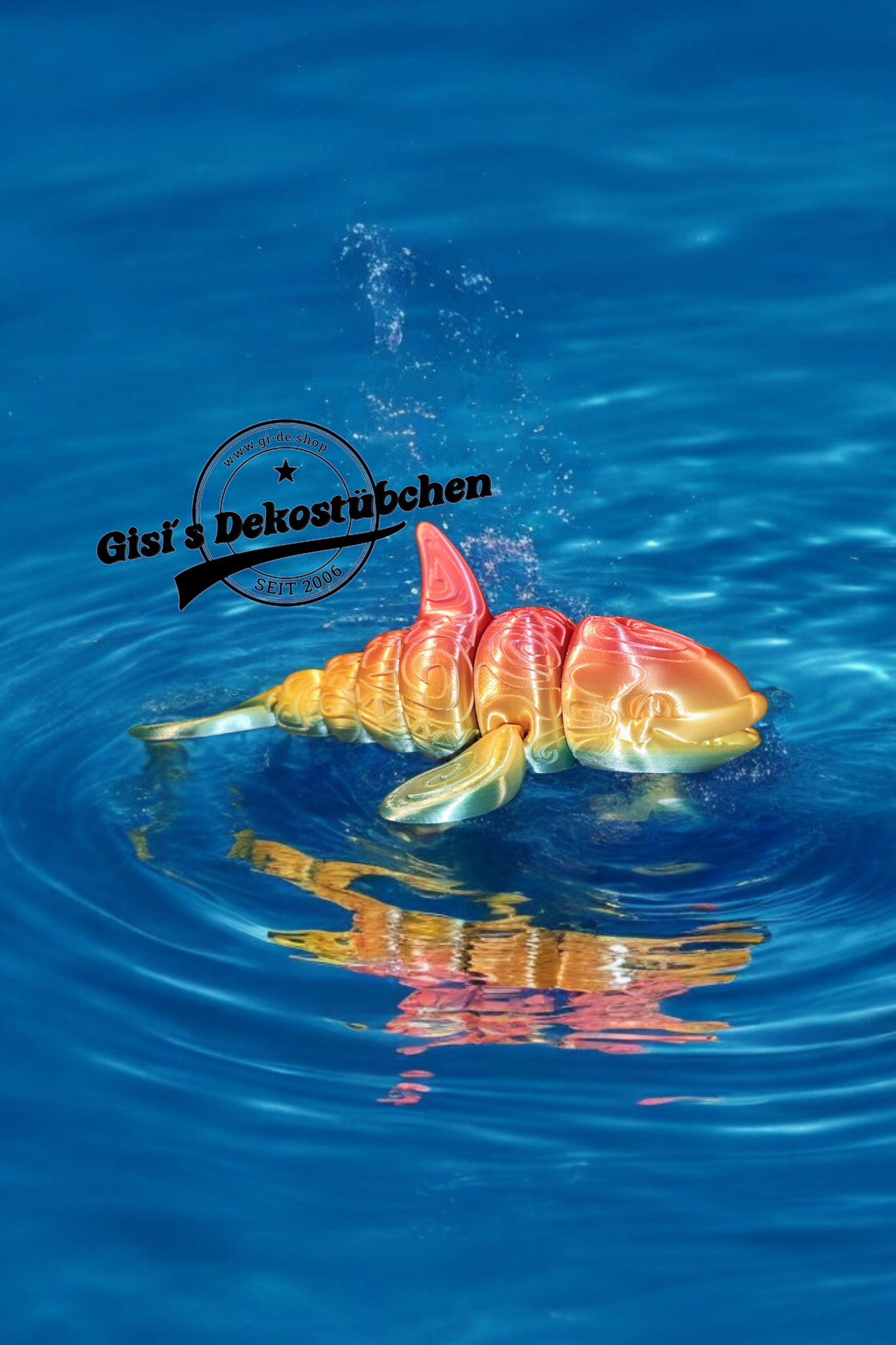 3D Orca Wahl Meerestier Unterwasser