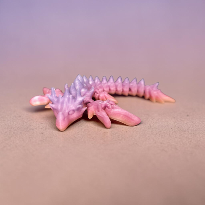 3D Gedruckter Baby Drache - Gelenkdrache - Fidget Spielzeug