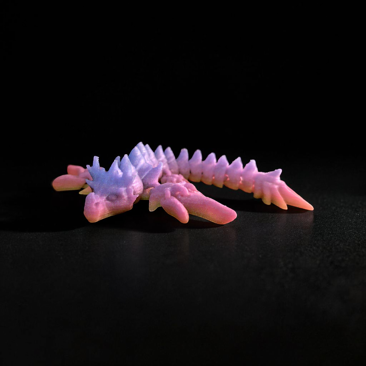 3D Gedruckter Baby Drache - Gelenkdrache - Fidget Spielzeug