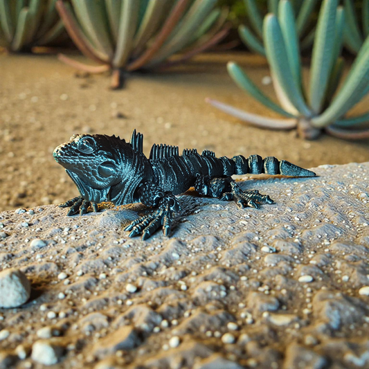 3D gedruckter LEGUAN Anti Stress Spielzeug