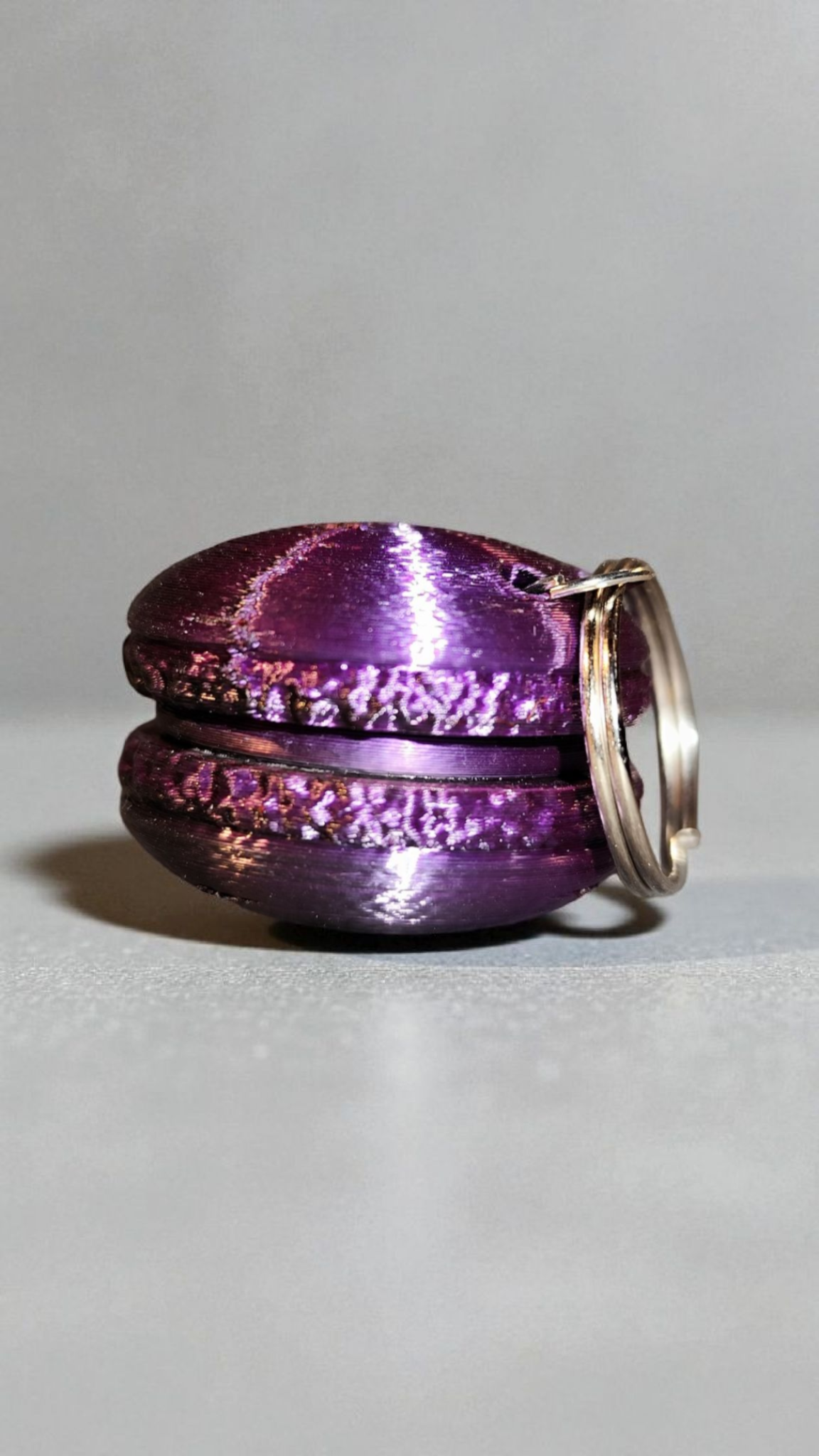 3D gedruckter Macaron Schlüsselanhänger - süß & bunt Mini Charm Geschenk