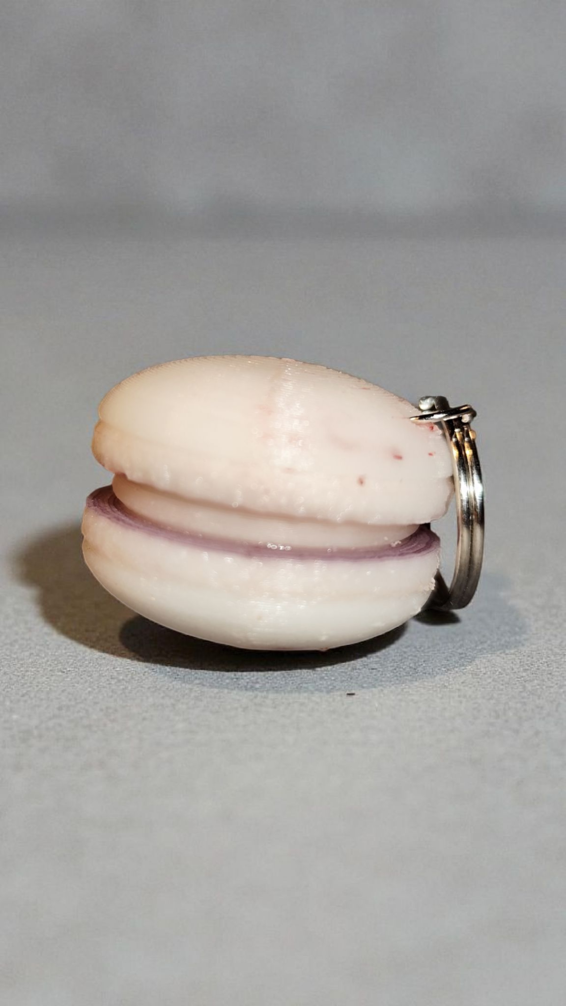 3D gedruckter Macaron Schlüsselanhänger - süß & bunt Mini Charm Geschenk