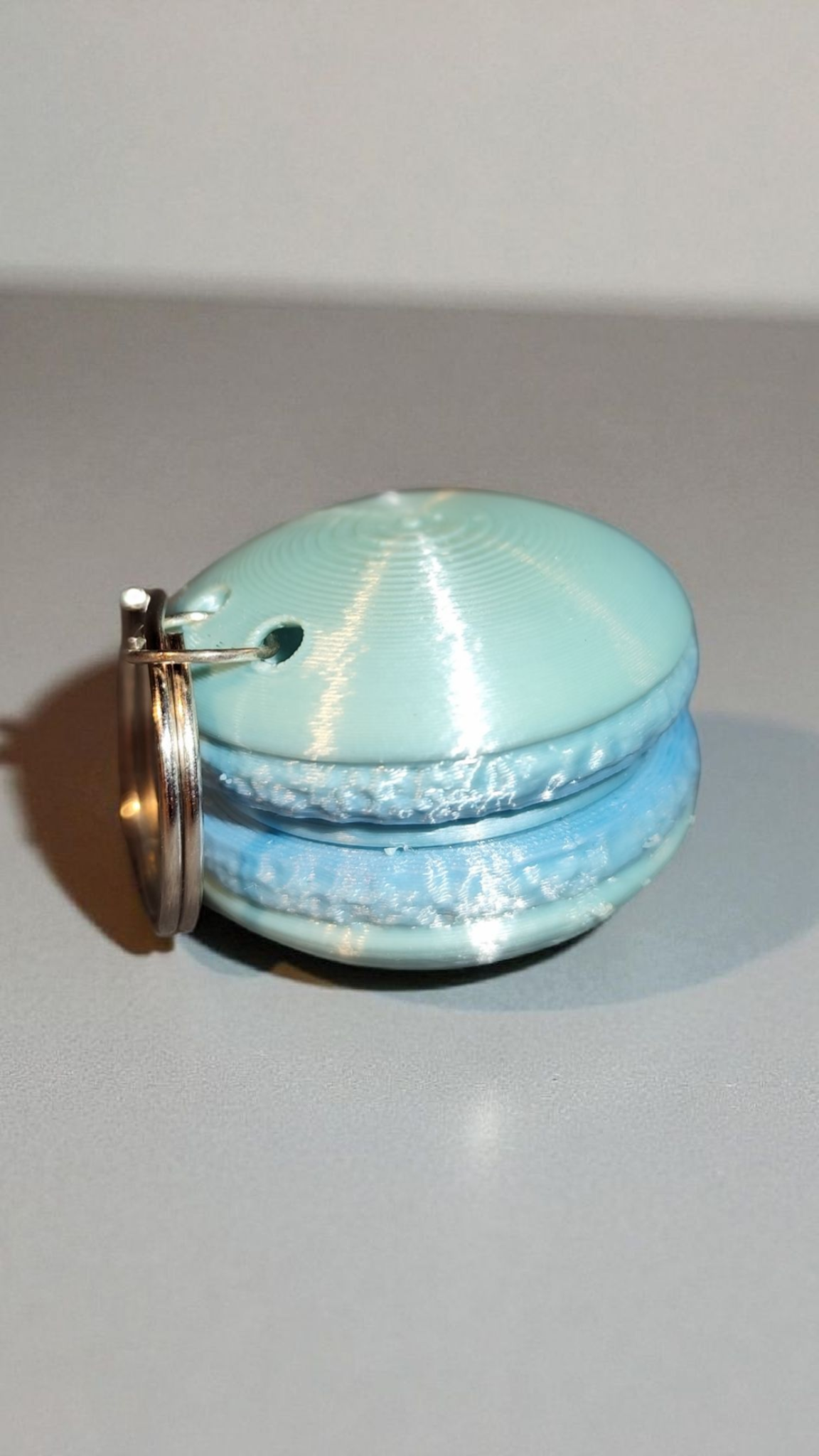 3D gedruckter Macaron Schlüsselanhänger - süß & bunt Mini Charm Geschenk