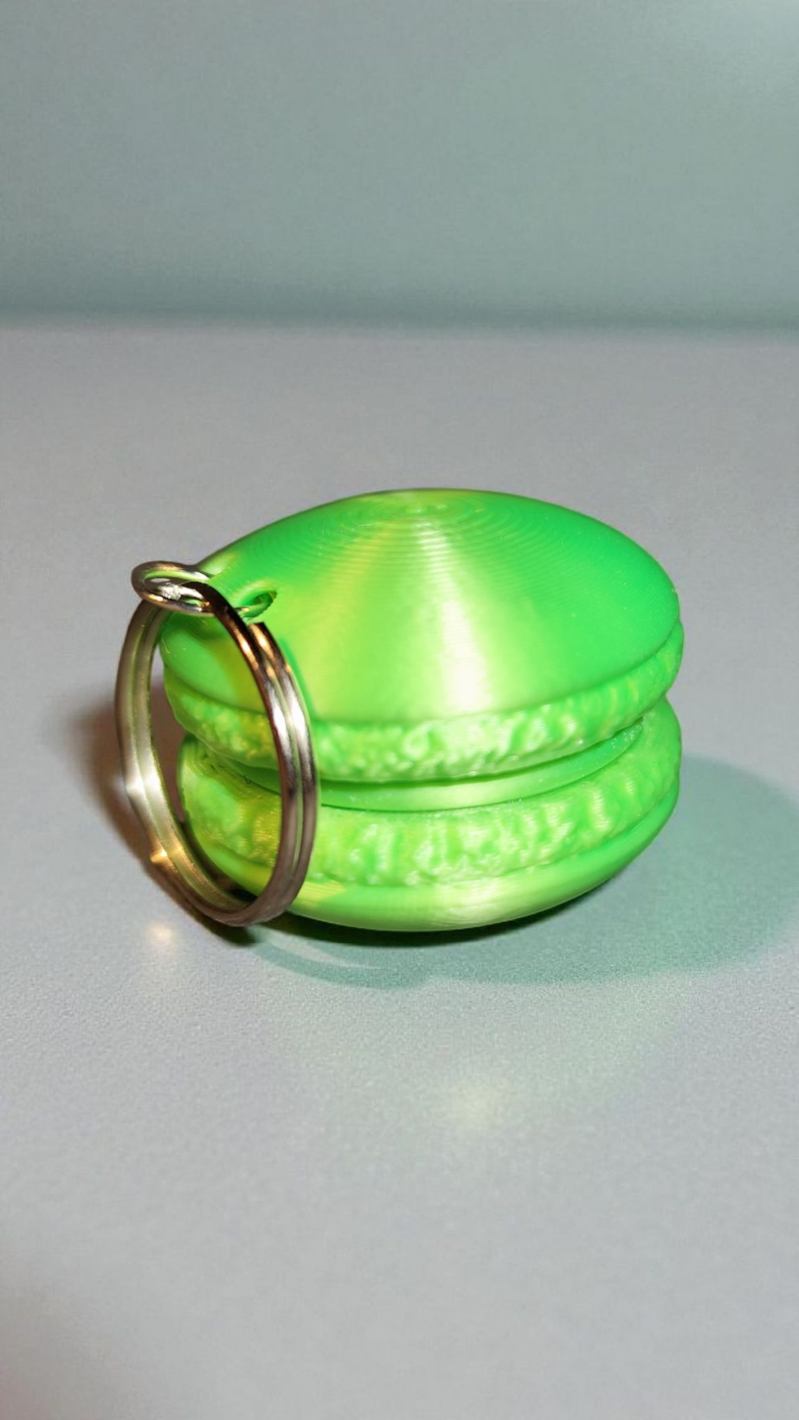 3D gedruckter Macaron Schlüsselanhänger - süß & bunt Mini Charm Geschenk