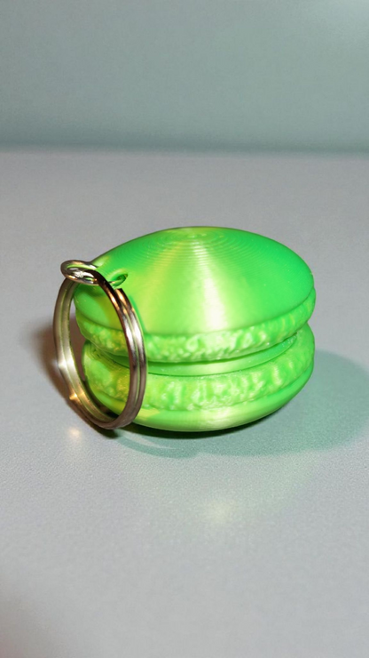 3D gedruckter Macaron Schlüsselanhänger - süß & bunt Mini Charm Geschenk
