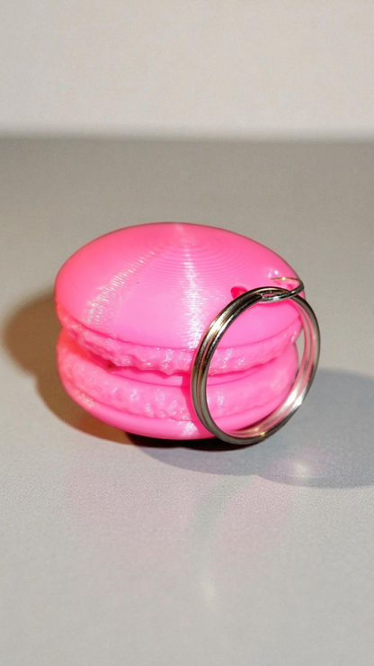 3D gedruckter Macaron Schlüsselanhänger - süß & bunt Mini Charm Geschenk