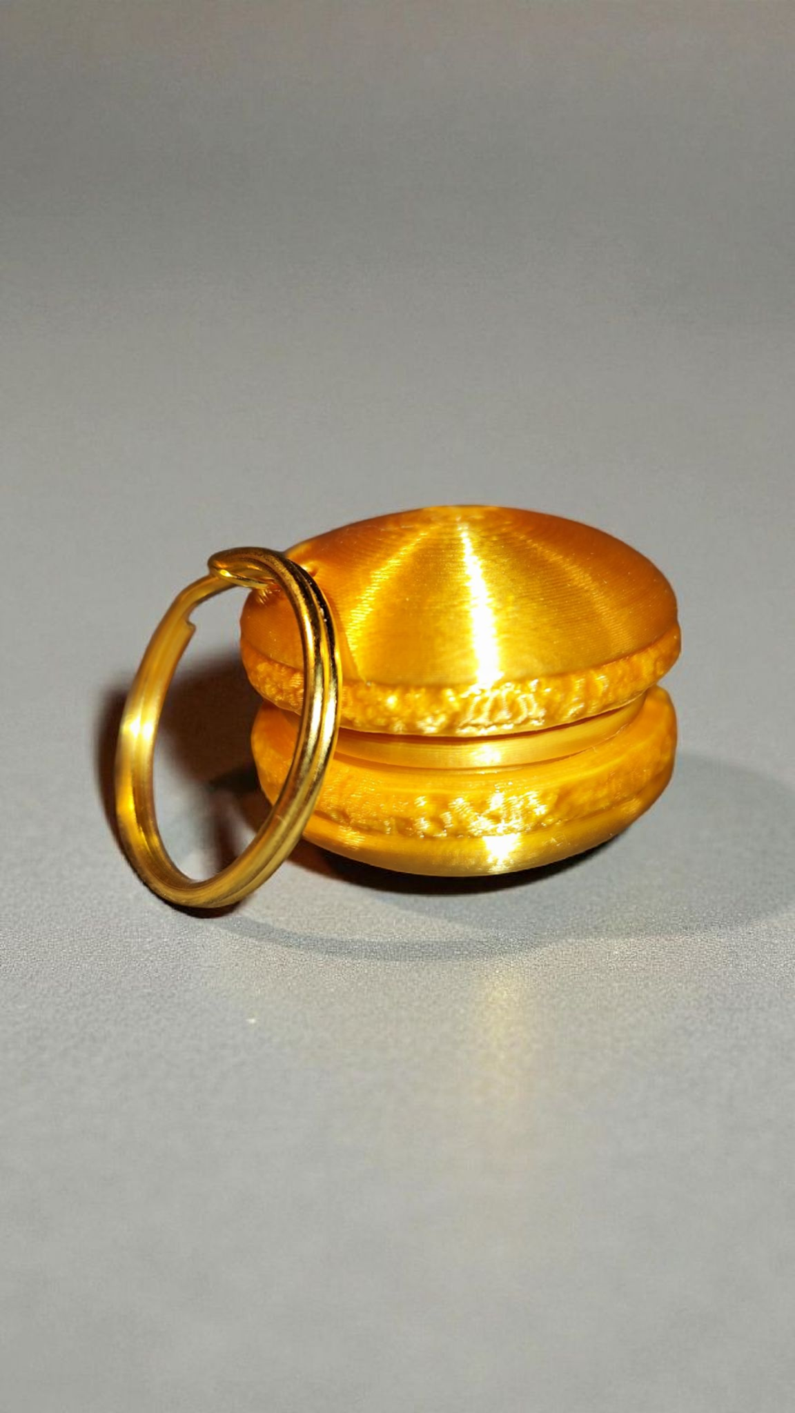 3D gedruckter Macaron Schlüsselanhänger - süß & bunt Mini Charm Geschenk