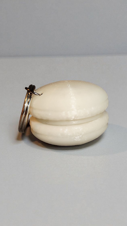 3D gedruckter Macaron Schlüsselanhänger - süß & bunt Mini Charm Geschenk