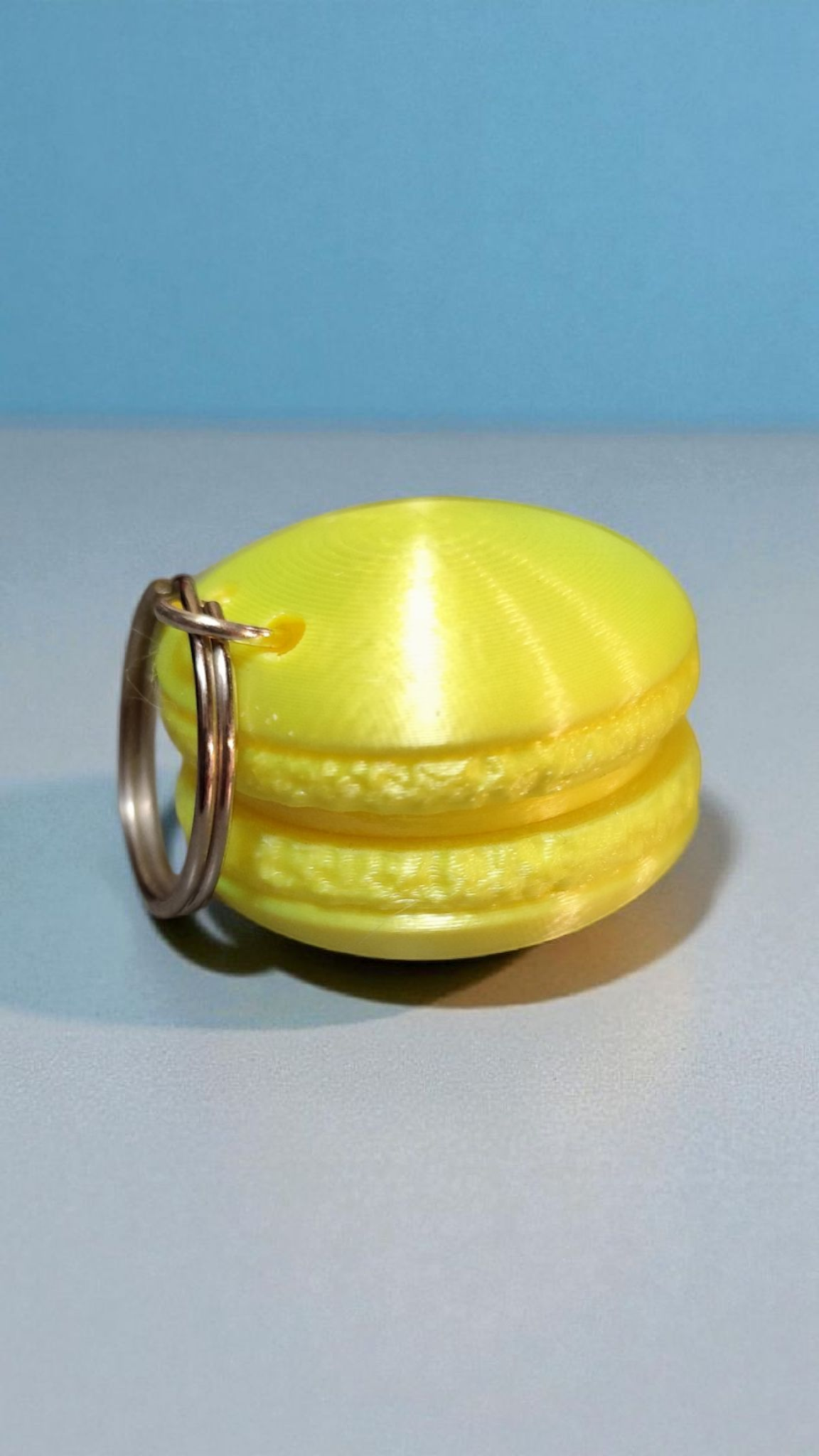 3D gedruckter Macaron Schlüsselanhänger - süß & bunt Mini Charm Geschenk