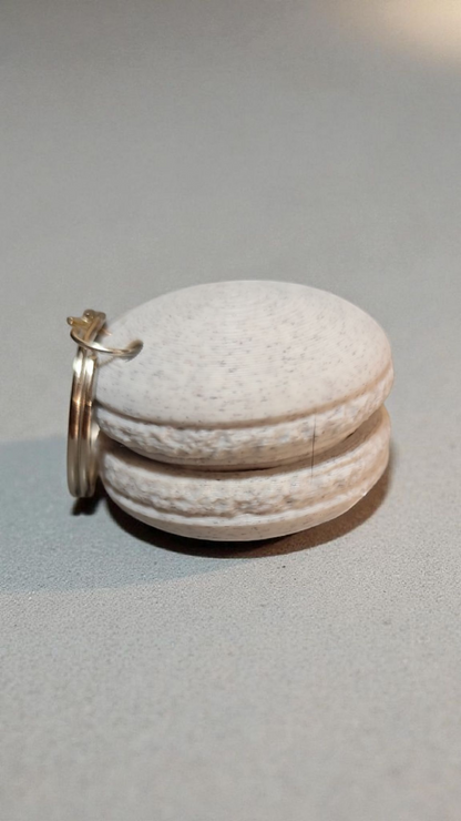 3D gedruckter Macaron Schlüsselanhänger - süß & bunt Mini Charm Geschenk