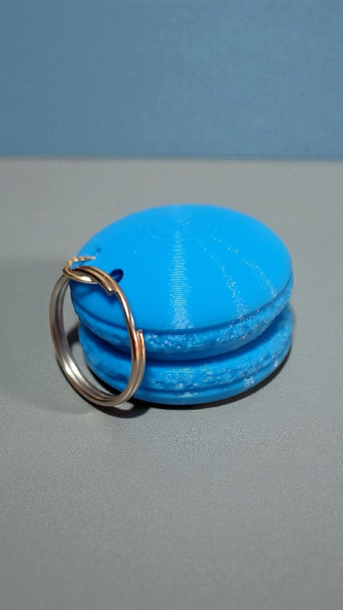 3D gedruckter Macaron Schlüsselanhänger - süß & bunt Mini Charm Geschenk