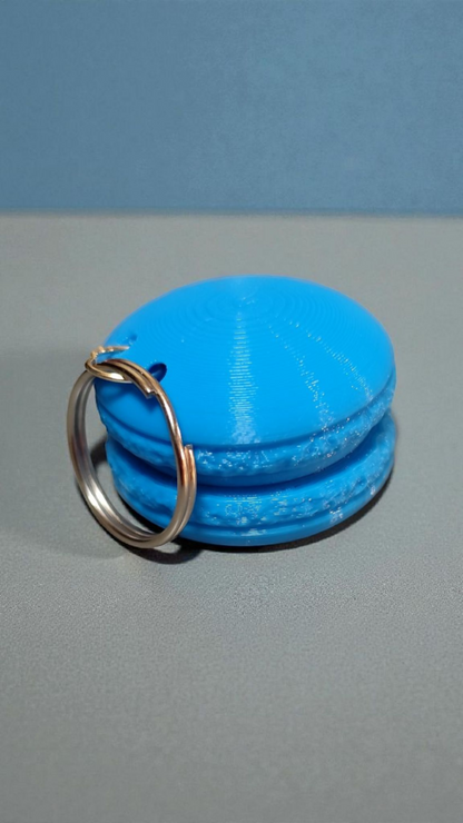 3D gedruckter Macaron Schlüsselanhänger - süß & bunt Mini Charm Geschenk