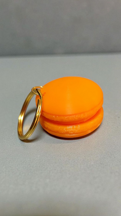 3D gedruckter Macaron Schlüsselanhänger - süß & bunt Mini Charm Geschenk