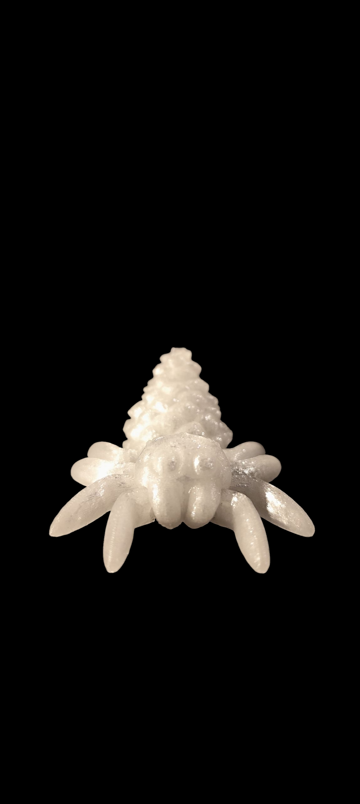 3D gedruckte Spinne – niedliche Figur aus PLA – 3 Varianten – Wunschfarbe – Cinderwing3D Original