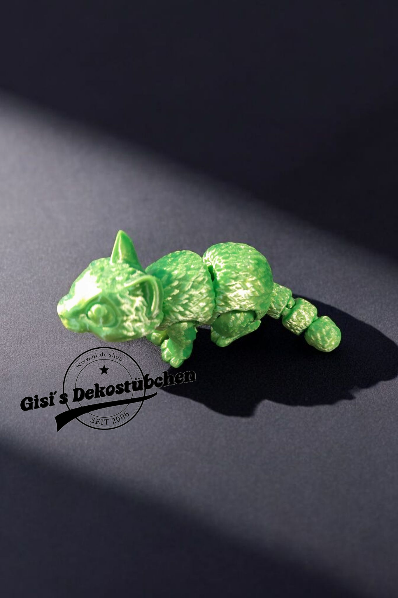 3D gedruckte kleine Katze Fidget Flexibles