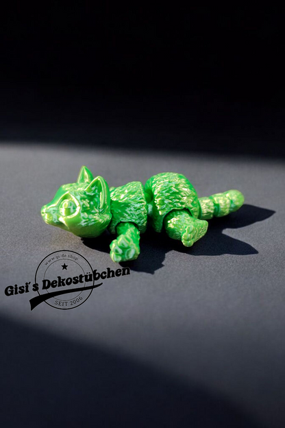 3D gedruckte kleine Katze Fidget Flexibles