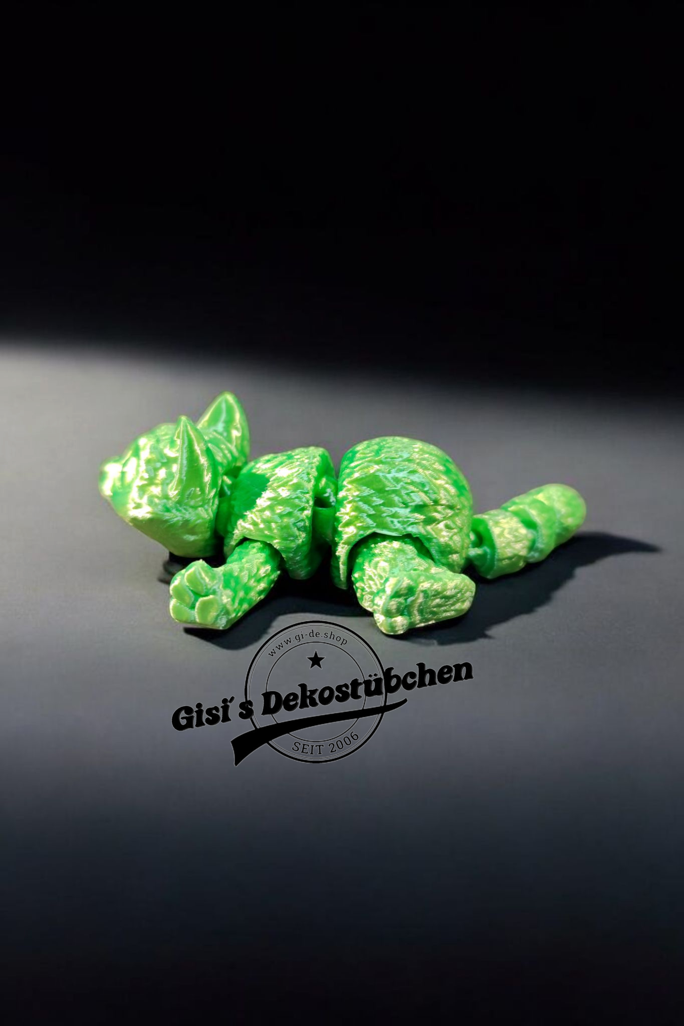 3D gedruckte kleine Katze Fidget Flexibles