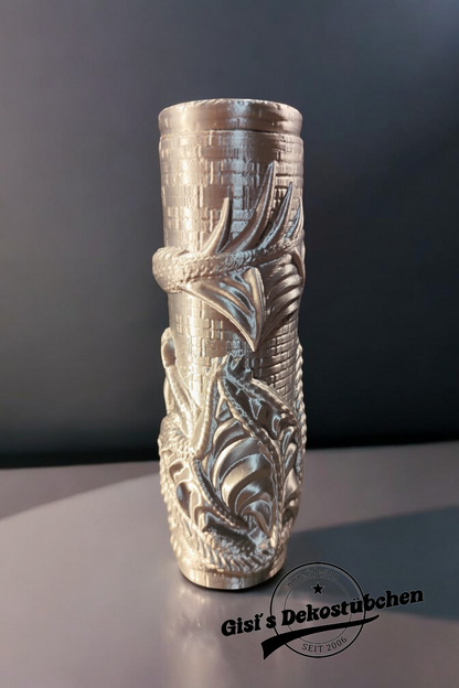 3D gedruckter Drachen Dose Schraubdeckel