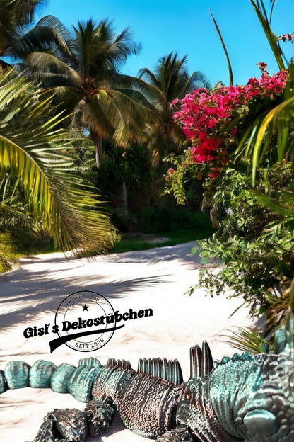 3D gedruckter LEGUAN Anti Stress Spielzeug