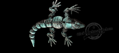 3D gedruckter LEGUAN Anti Stress Spielzeug