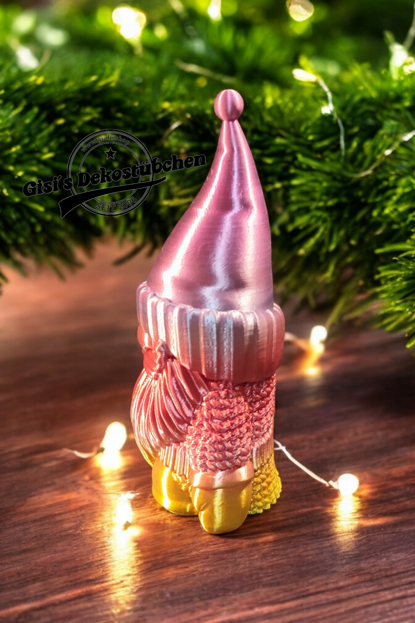 3D gedruckter Wichtel mit Woll Pullover