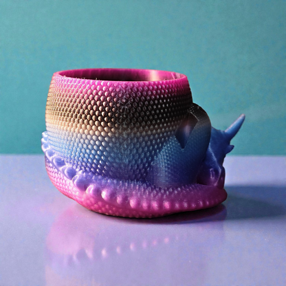 Wollhalter Drache 3D Druck - Wollschale Häkeln Stricken mit Nadel Schere Halter