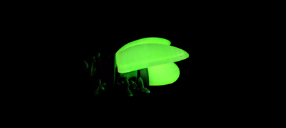 3D gedrucktes Glühwürmchen – bewegliche Flügel & Füße – PLA – Wunschfarbe – Flexi Factory Design