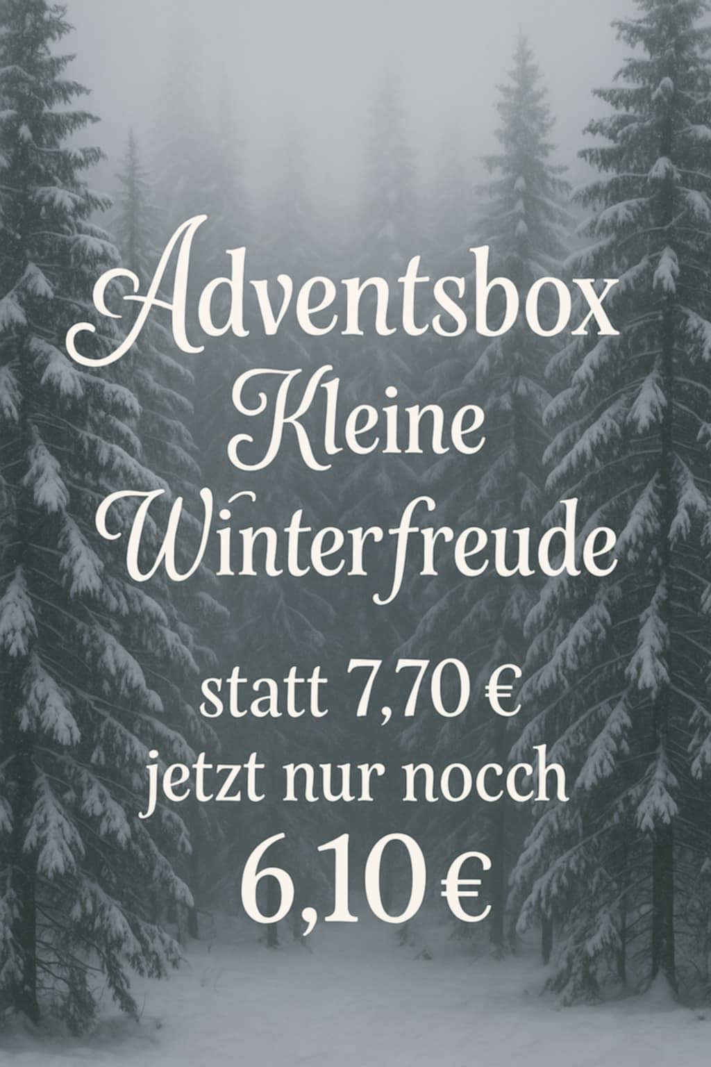 „Adventsbox Kleine Winterfreude – liebevolle Deko für die Vorweihnachtszeit“