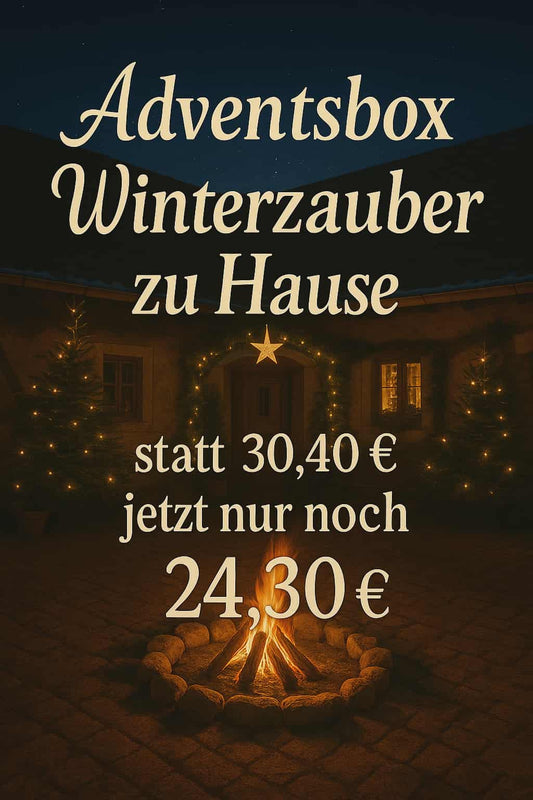 „Adventsbox Winterzauber Zuhause – liebevolle Deko im Set“