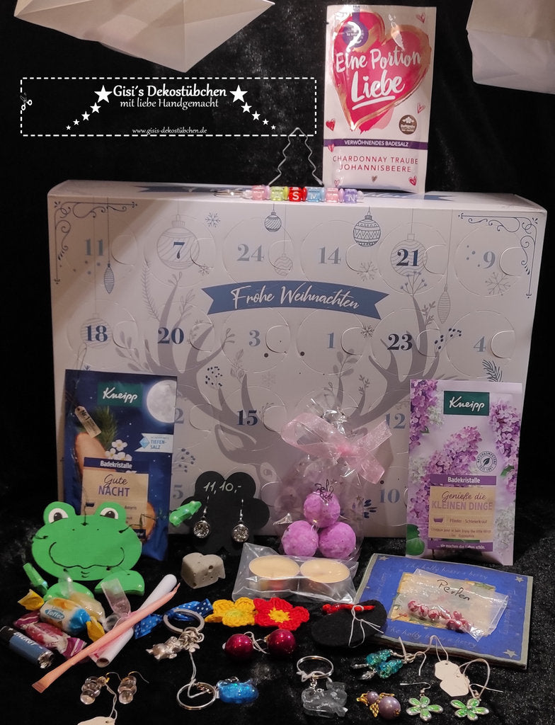 Adventskalender mit vielen tollen Überraschungen