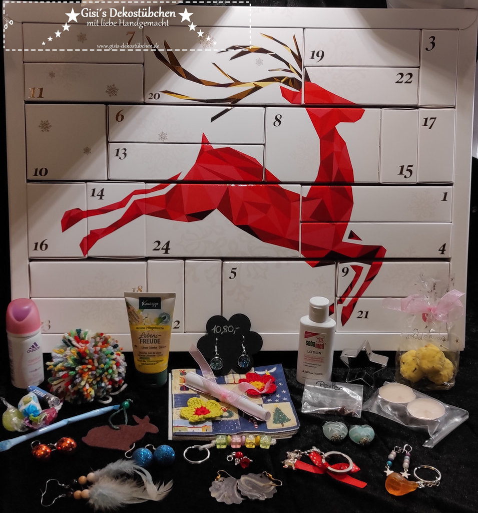 Adventskalender mit vielen tollen Überraschungen