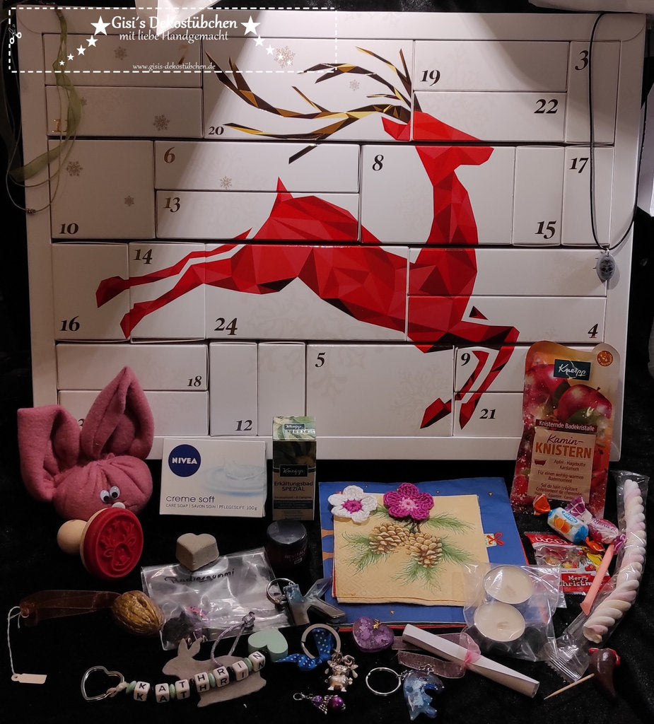 Adventskalender mit vielen tollen Überraschungen