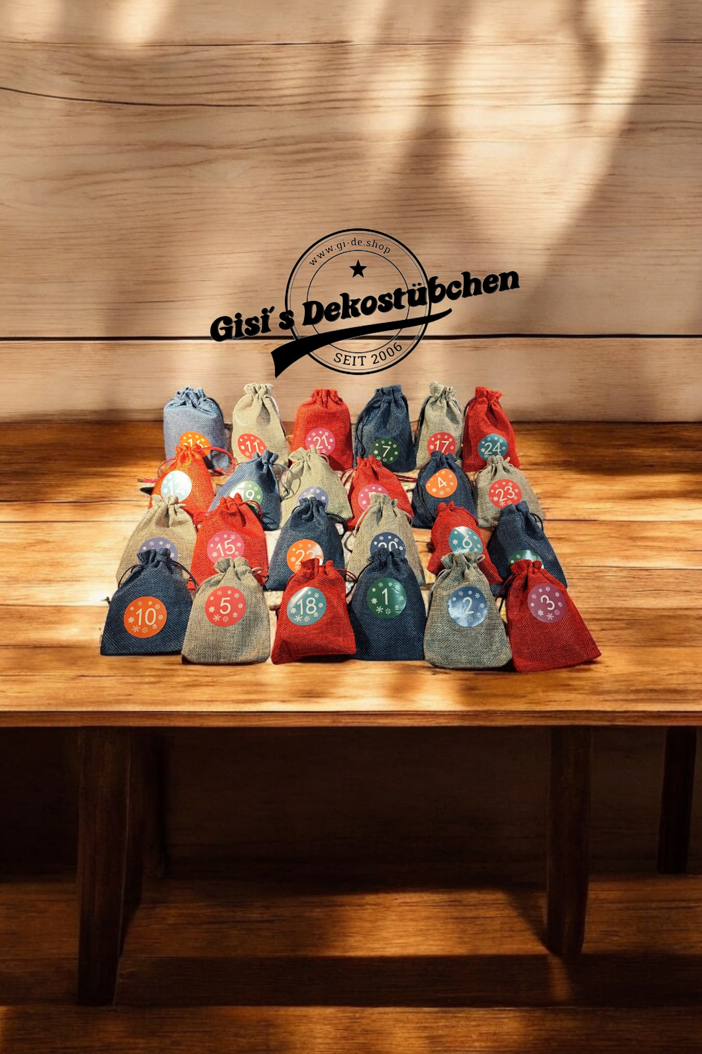 Adventskalender mit vielen tollen Überraschungen