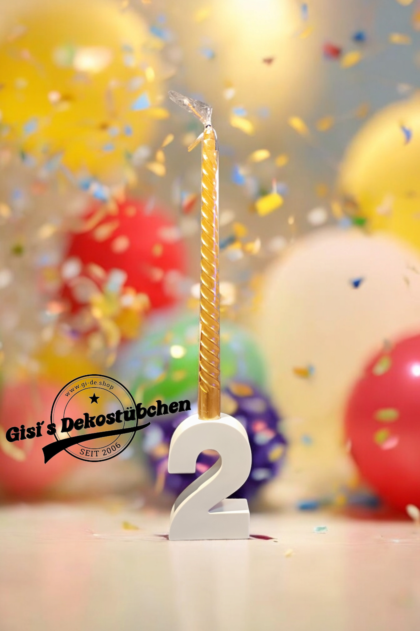 Adventskerzenständer / Zahlenkerzen / Geburtstagskerzen