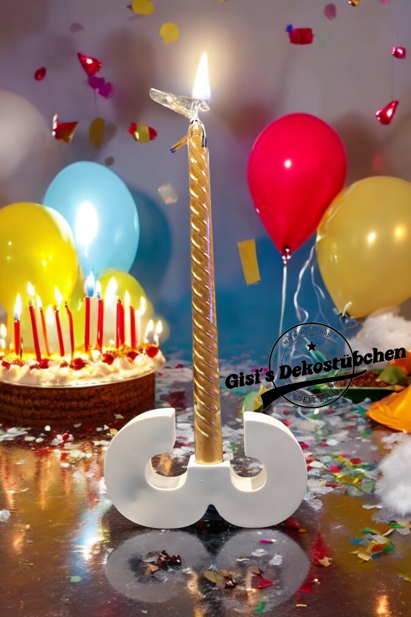 Adventskerzenständer / Zahlenkerzen / Geburtstagskerzen