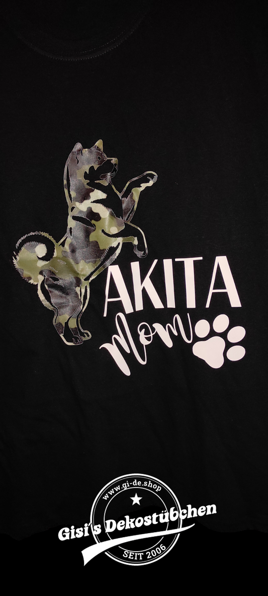 Akita Mom Shirt Hundemutter Geschenk