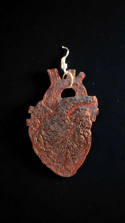 Anatomische Herz-Ohrringe – Leicht, Ausdrucksstark & Einzigartig