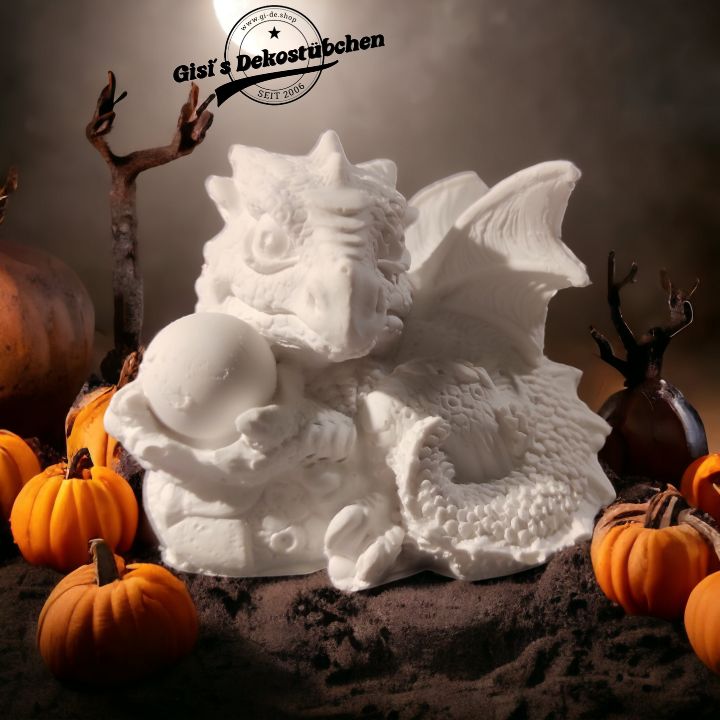 Artestone Drache Figur Drachenskulptur