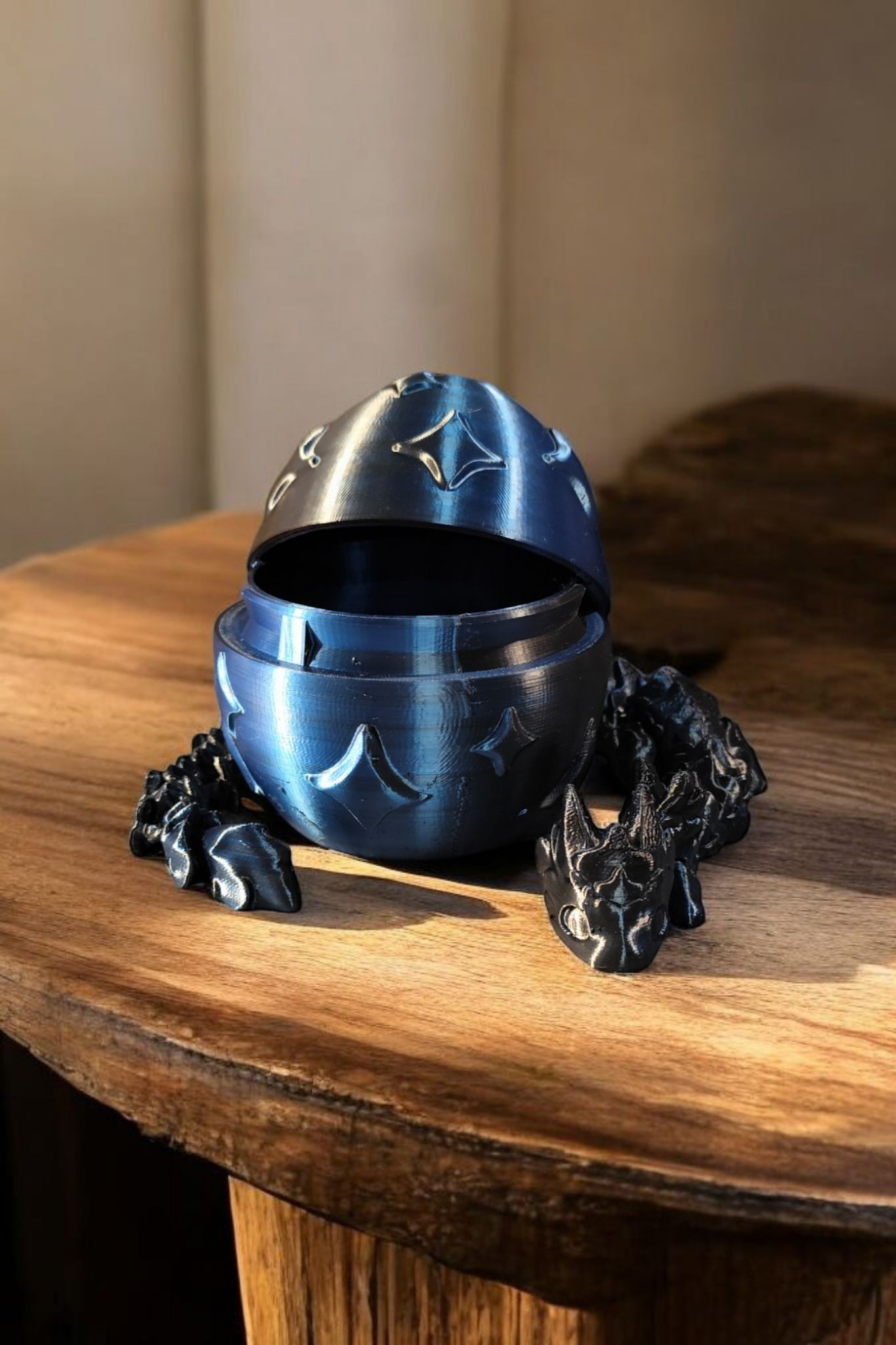 Atria mit Ei 3D Drache Gelenk Flexi Fidget