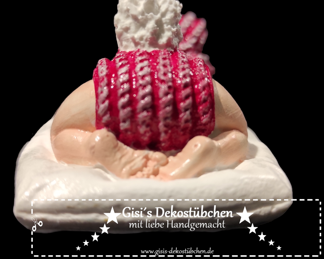 Babyfigur Mädchen oder Junge Dekoration Figur Skulptur
