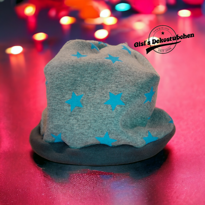 Beanie Mütze, Sterne Wunschgröße!