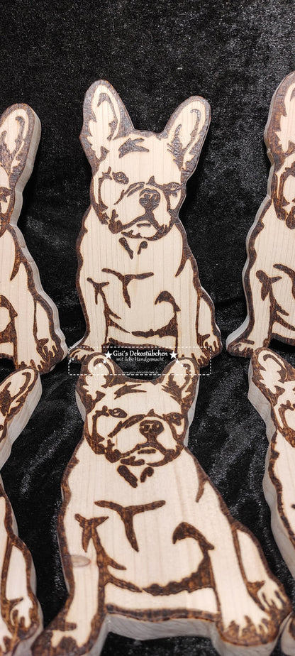 Brettchen mit Brandmalerei