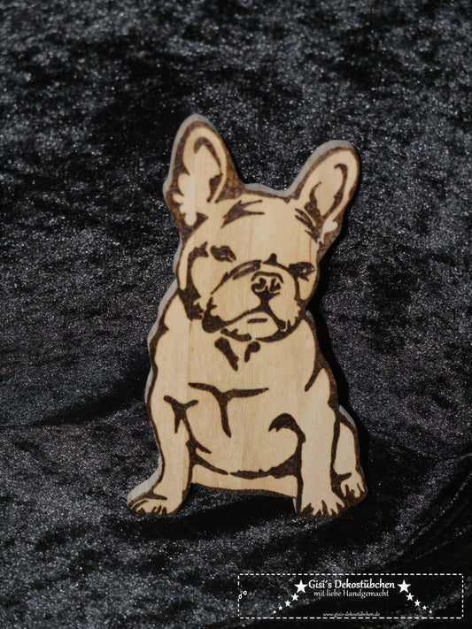 Brettchen mit Brandmalerei