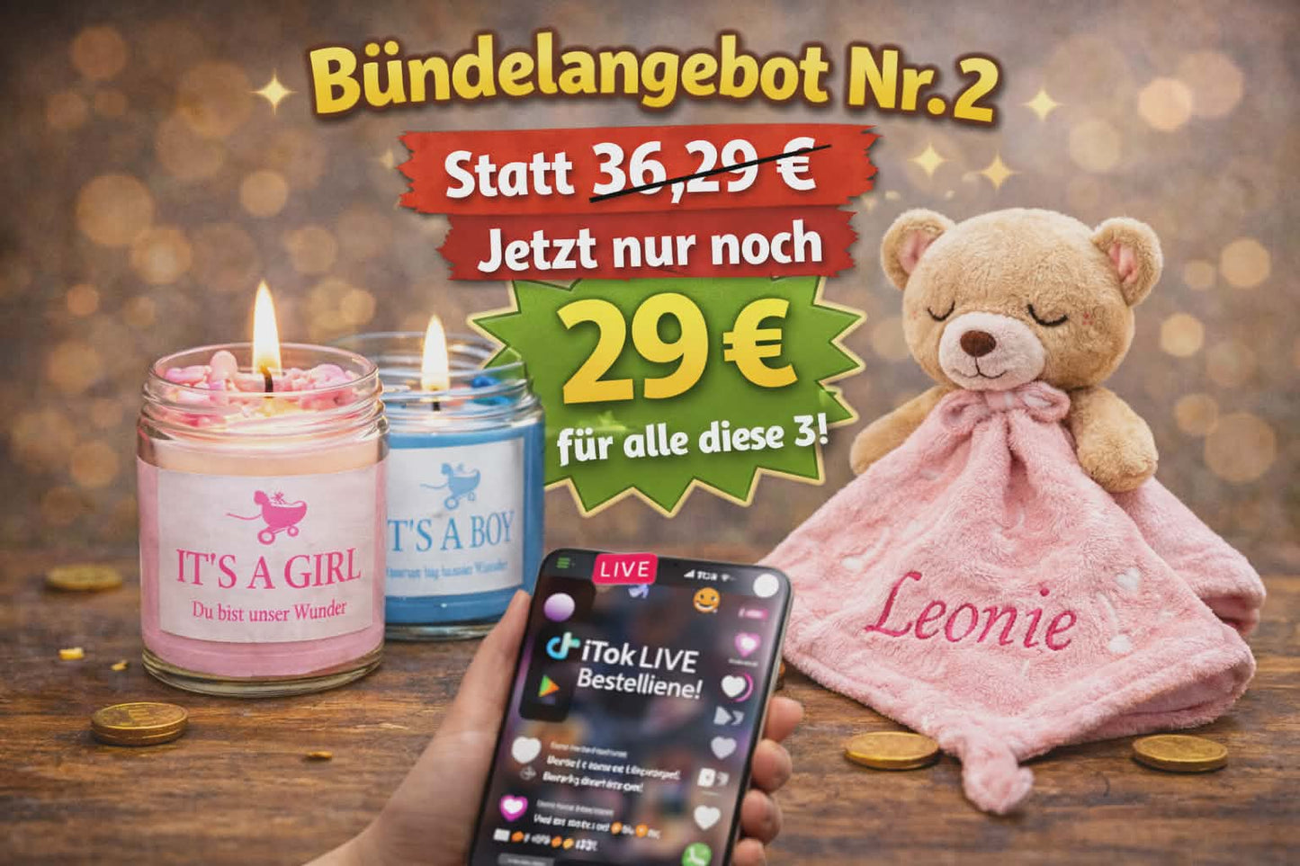Bündelangebot Nr. 2 – Willkommen kleines Wunder