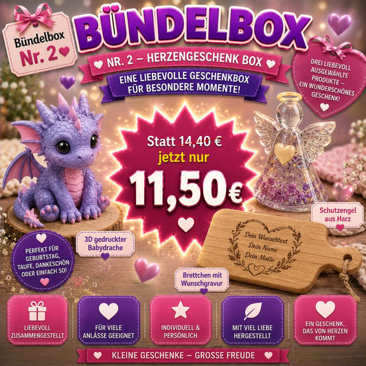 Bündelbox Nr. 2 – Herzensgeschenk Box