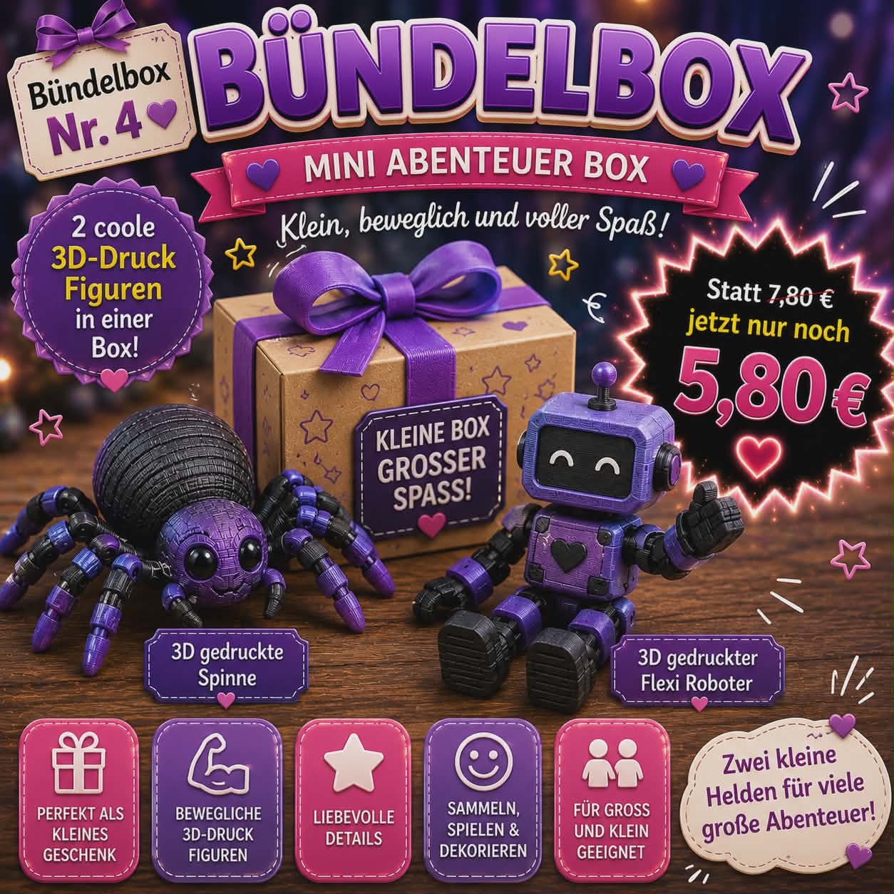Bündelbox Nr. 4 – Mini Abenteuer Box