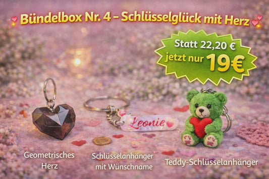 Bündelbox Nr. 4 – Schlüsselglück mit Herz