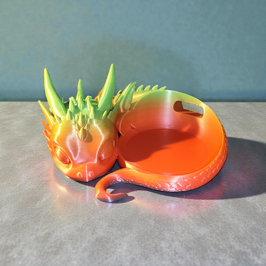 Drache für Alexa Echo Dot 3 Halterung | Stand Drachenbaby Halter